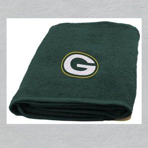 Green Bay Packers Bath Towel measures 25 x 50 inches